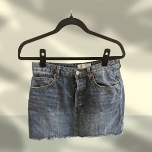 We The Free Denim Skirt